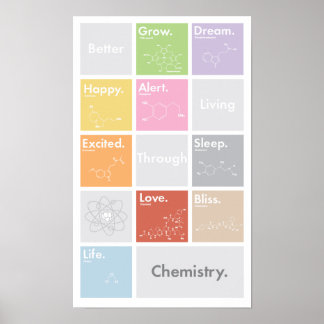 Better Living Through Chemistry Poster