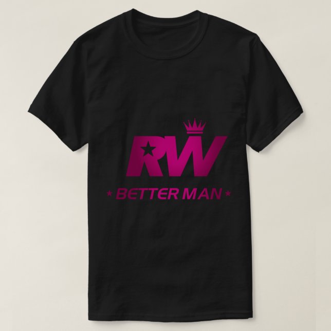 Better Man. Robbie Williams   T-Shirt (Design Front)