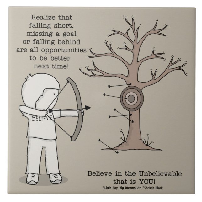 Better Next Time Ceramic Tile (Front)