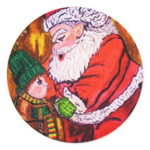 BETTER NOT POUT AT CHRISTMAS stickers