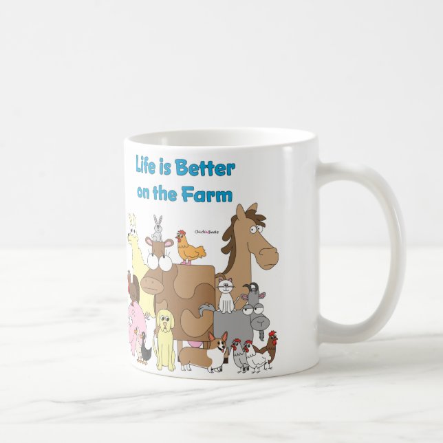 Better on the Farm Coffee Mug (Right)