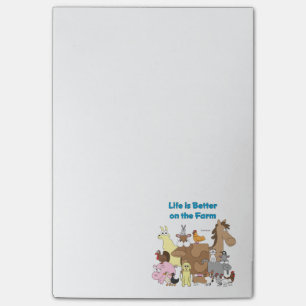 Better on the Farm - Post-it Notes