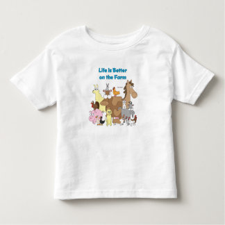 Better on the Farm - Toddler Shirt