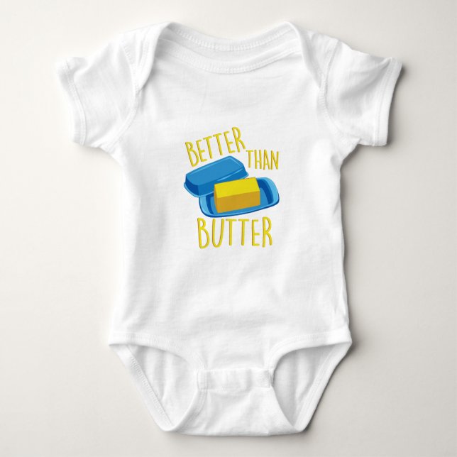 Better Than Butter Baby Bodysuit (Front)
