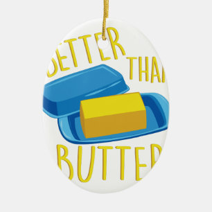 Better Than Butter Ceramic Tree Decoration