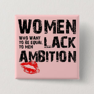 Better Than Equal Funny Button Badge