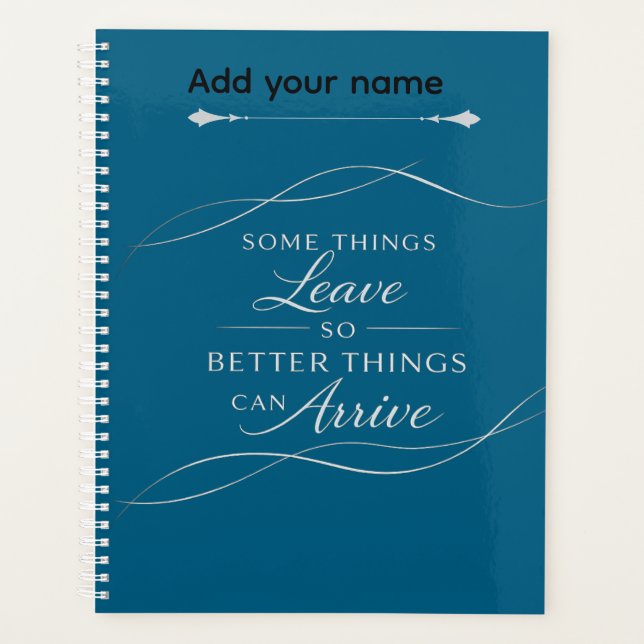 Better things will come l planner (Front)