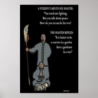 Better To Be A Warrior Poster