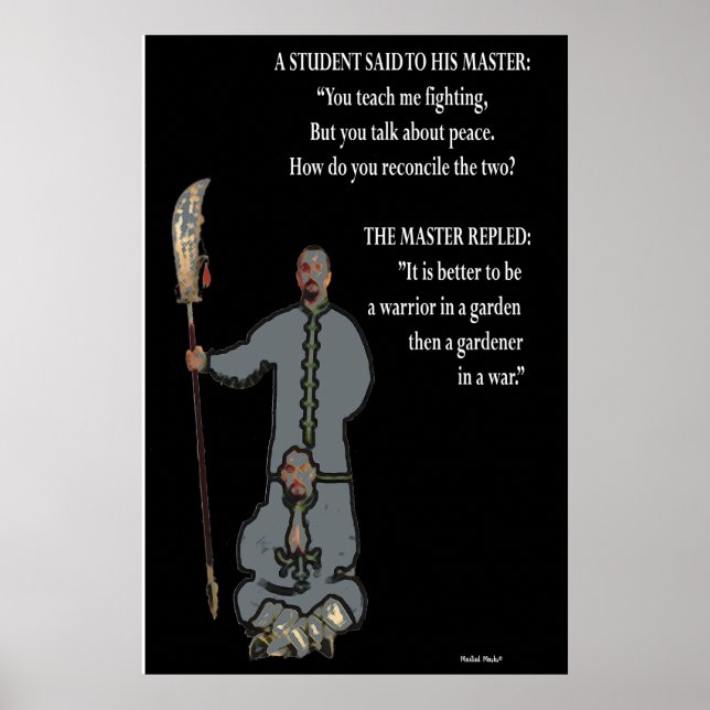 Better To Be A Warrior Poster (Front)
