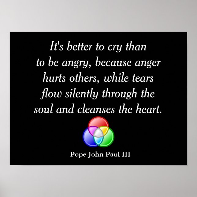 Better to cry-- art poster (Front)