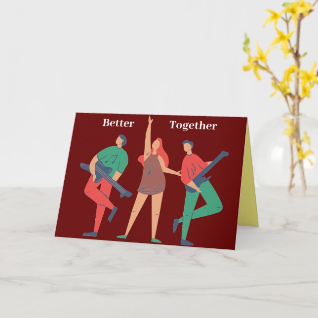 Better Together Card (Yellow Flower)