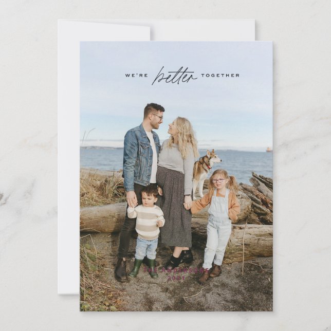 Better Together Christmas Card (Front)