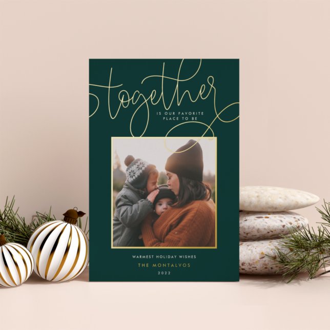 Better Together | Foil Holiday Card (Creator Uploaded)