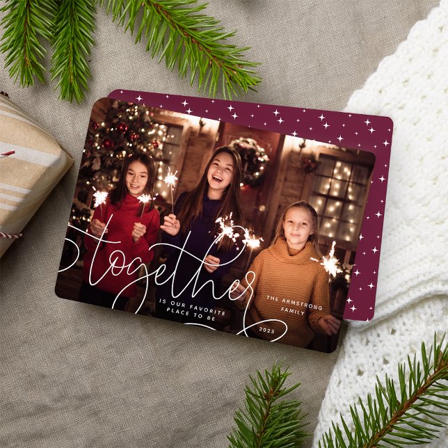 Better Together | Holiday Photo Card (Creator Uploaded)