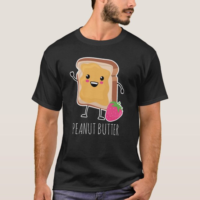 Better Together (PB & J): Peanut Butter T-Shirt (Front)