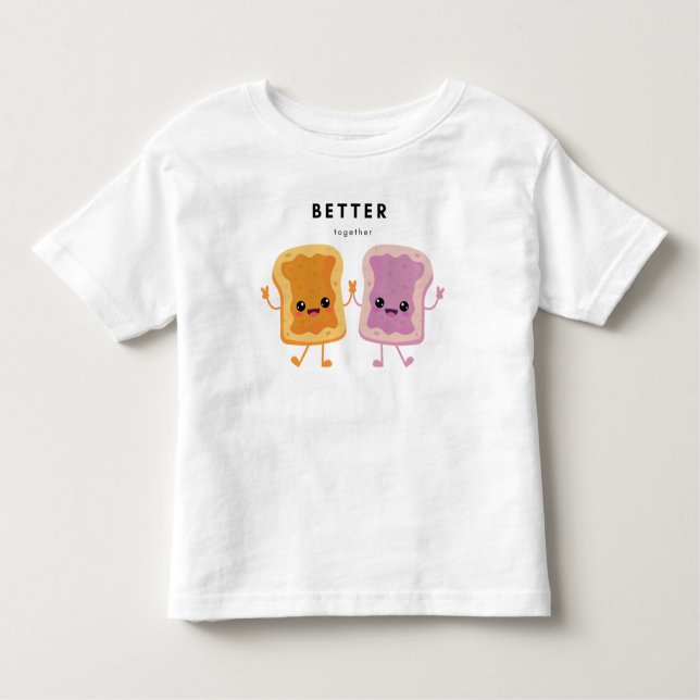 Better Together Peanut Butter and Jelly Shirt (Front)