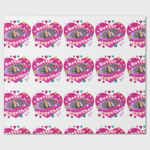 Better Together/ Peanuts&Snowman Wrapping Paper