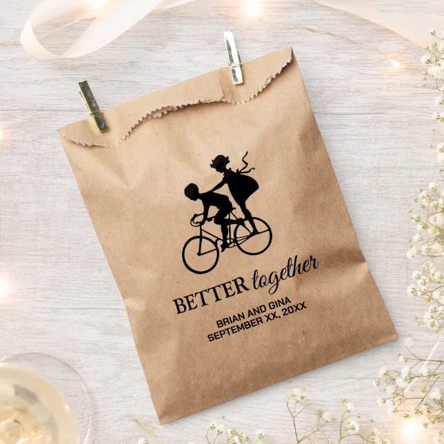 Better Together Personalised Favour Bag (Clipped)