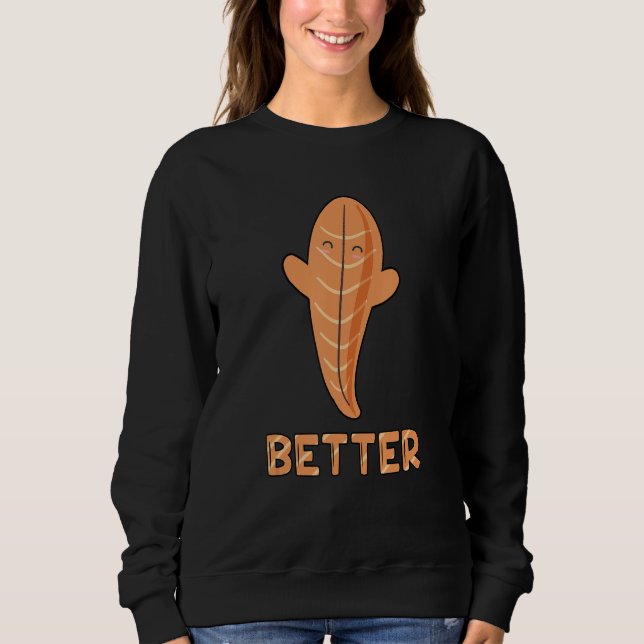 Better  Together Sushi Salmon and Rice Matching Co Sweatshirt (Front)