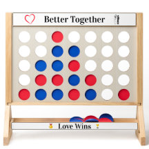 Better Together Wedding Fast Four Game - Jumbo