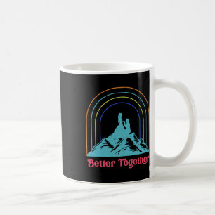 Better Together Wedding Groom Bride Husband Wife M Coffee Mug