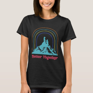 Better Together Wedding Groom Bride Husband Wife M T-Shirt