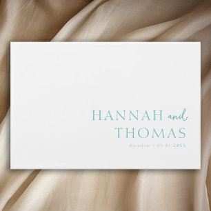 Better together! White Wedding Guest Book