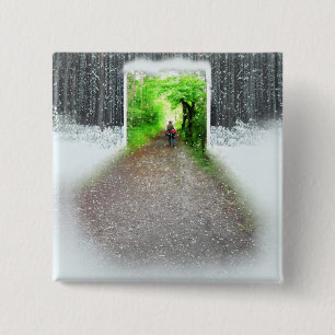 Better weather 15 cm square badge