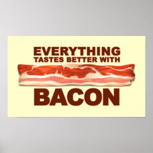 Better with Bacon Poster