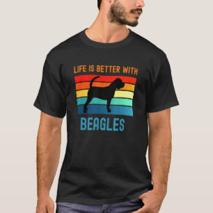 Better With Beagles T-Shirt