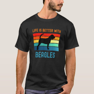 Better With Beagles T-Shirt