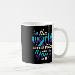 Better with You Suicide Awareness Mental Health Coffee Mug