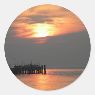 Betterton Beach Classic Round Sticker