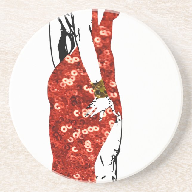 bettie pin up coaster (Front)