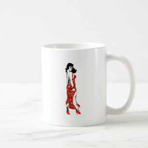 bettie pin up coffee mug