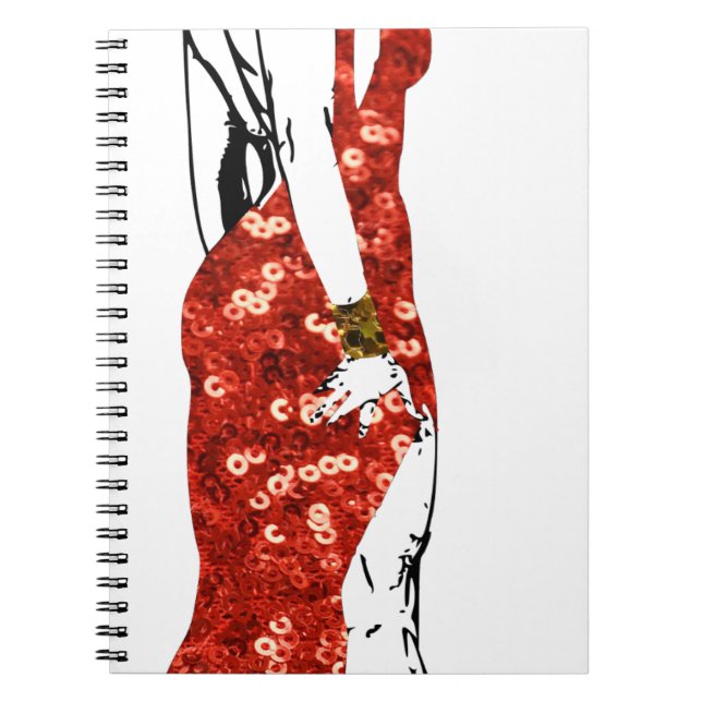 bettie pin up notebook (Front)