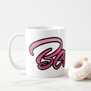 Bettina faded pink cup tea cup coffee cup
