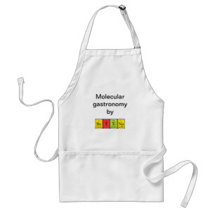 Bettina periodic table name apron