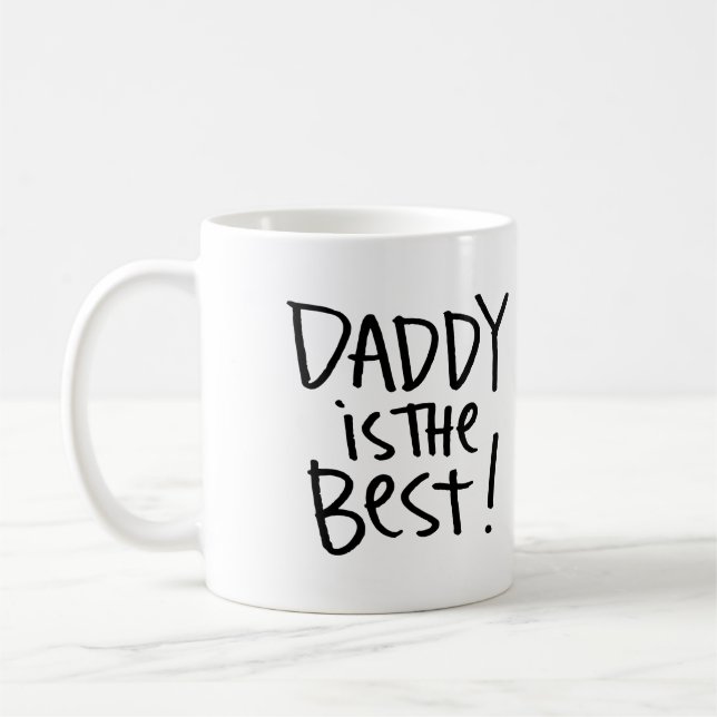 Betts: Daddy is the Best Coffee Mug (Left)