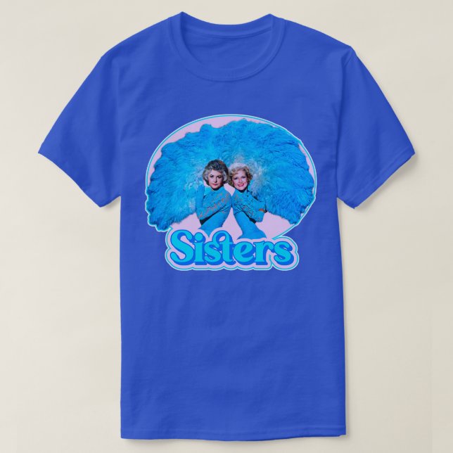 Betty and Bea White Christmas Sisters T-Shirt (Design Front)