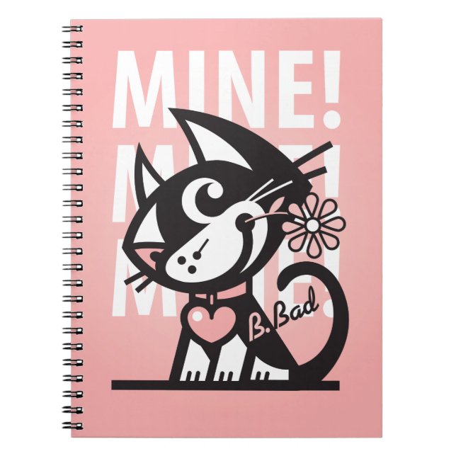 BETTY BAD KITTY NOTEBOOK (Front)