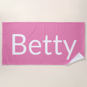 Betty  beach towel