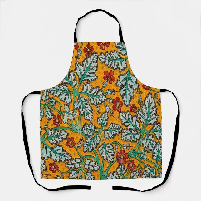 Betty's Yellow Flowers Apron (Front)