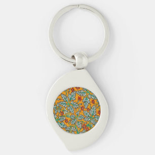 Betty's Yellow Flowers Key Ring