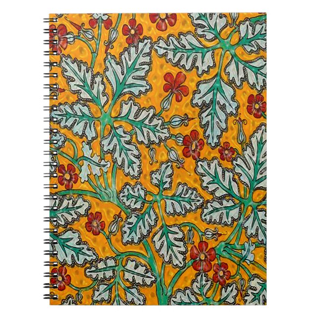 Betty's Yellow Flowers Notebook (Front)