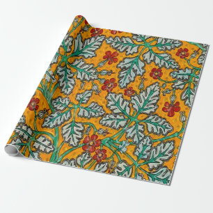 Betty's Yellow Flowers Wrapping Paper