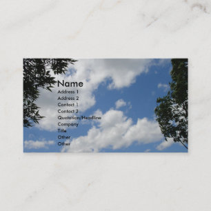 Between 2 Trees Business Card