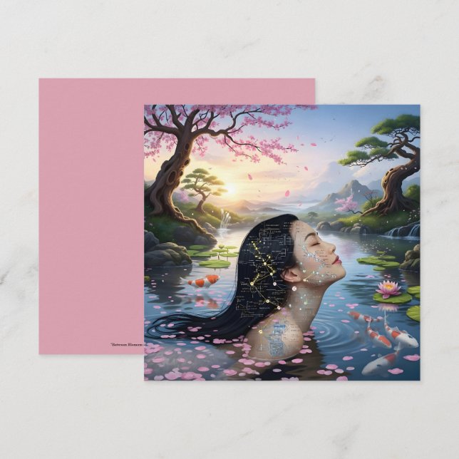"Between Blossom and Formula"– A Digital Portrait (Front/Back)