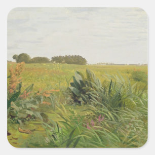 Between Geest and Marsh, c.1880 Square Sticker