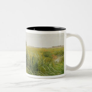 Between Geest and Marsh, c.1880 Two-Tone Coffee Mug